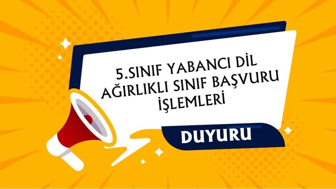 5. Sınıf Öğrenci Seçme Sınavı Başvuru Duyurusu